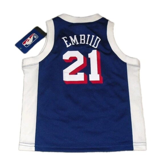 Joel Embiid Philadelphia 76ers Baby Infant Jersey Sz. 3T New Nba - Picture 3 of 3